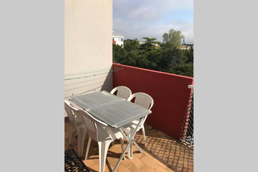 Bel Appartement Avec Vue Et Parking Prive Béziers Dış mekan fotoğraf