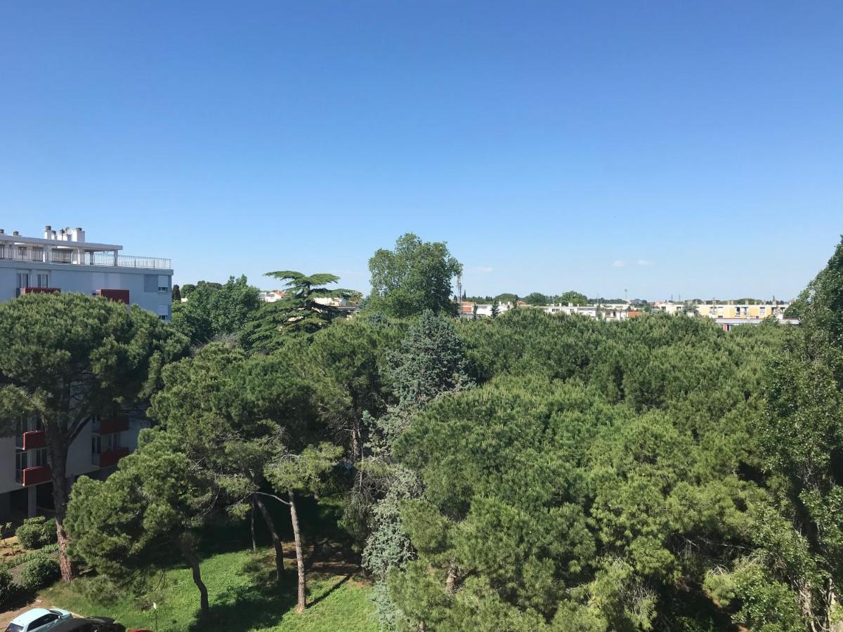 Bel Appartement Avec Vue Et Parking Prive Béziers Dış mekan fotoğraf